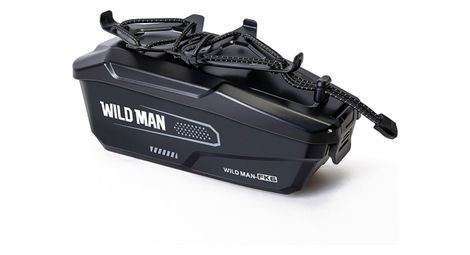 Bolsa de cuadro bici con porta móvil 1 L negra WILD MAN