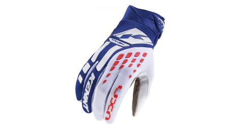 Guanti da pista kenny blu e rosso