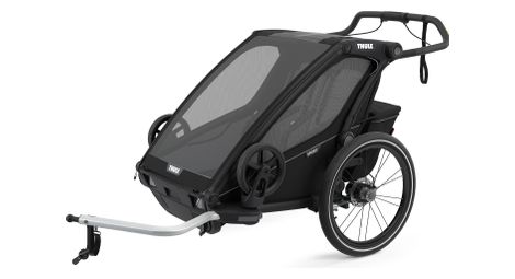 Remolque infantil thule chariot sport 2 negro