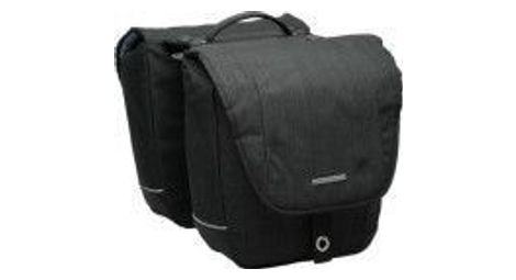 New looxs sacoche double pour vélo avero racktime 25 litres 32 x 33 x 13 cm