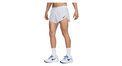 Pantalón corto nike aeroswift 2in split azul hombre