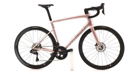 Produit reconditionné · Specialized Tarmac SL8 Di2 12V · Rose / Vélo de route | Très bon état