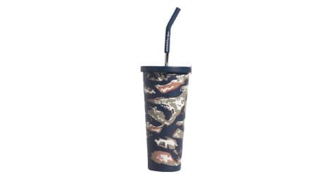 United by blue lakeside camo 24 oz / 650 ml blue tumbler