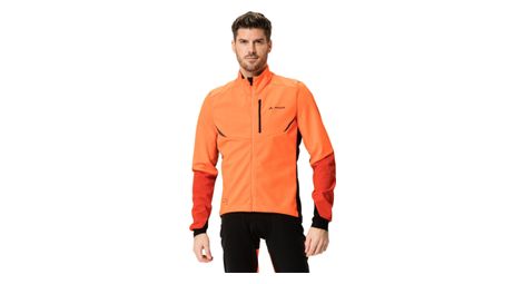 vaude kuro orange cycling jacket