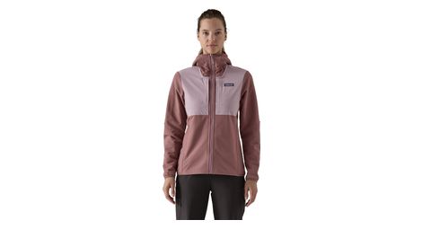 Forro polar morado patagonia r2 crossstrata hoody mujer