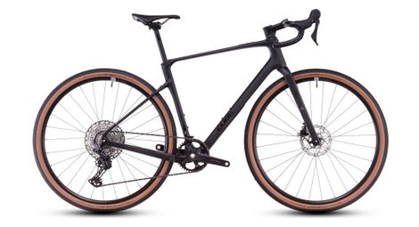 Cube nuroad c:62 una bicicleta gravel shimano grx 12s 700 mm carbono gris negro 2025