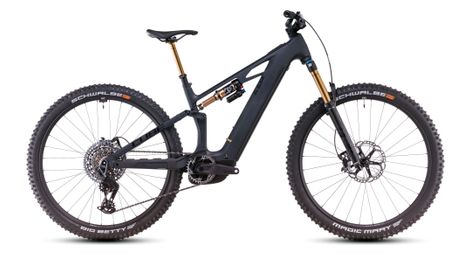 Vtt électrique tout-suspendu cube stereo hybrid one44 hpc at 800 sram x0 eagle axs 12v 800 wh 29 gris carbon noir 2025