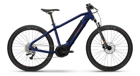 Vtt electrique semi-rigide haibike alltrack 4 500wh 27.5 shimano alivio 9v bleu 2023