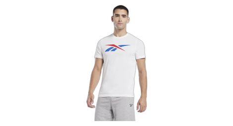 Maillot manches courtes reebok graphic series vector blanc