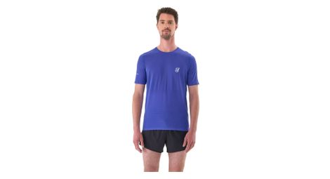 Compressport pro racing jersey met korte mouwen blauw