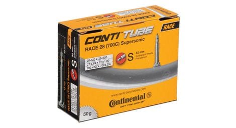Tubo continental 700 x 20/25 mm race 42 supersonic