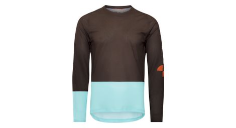 Camiseta de manga larga Poc Motion Air marrón/azul para hombre