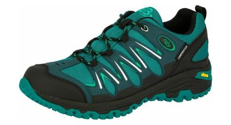 Chaussures de randonnée brütting pour femme expedition bleu pétrole-noir