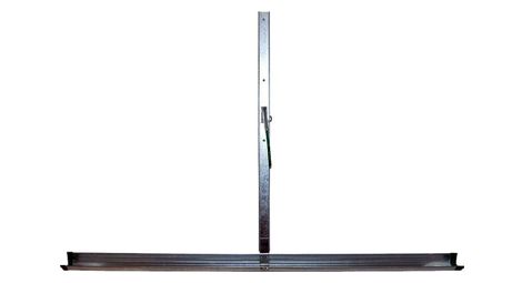 Eufab -  porte vélo mural sur rail en acier