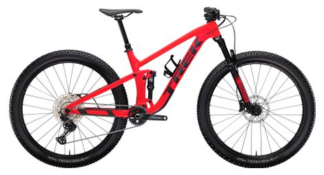 Vtt tout suspendu trek top fuel 7 shimano deore xt 12v 29 rouge radioactif 2023