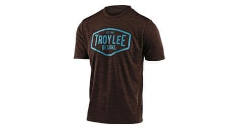 Troy lee designs flowline short sleeve jersey dark blue mocha