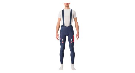 Culotte castelli sorpasso ros soudal quick-step 2024 azul