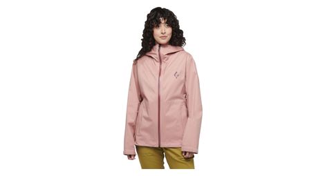 Black diamond stormline stretch women's jacket pink