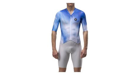 Combinaison Aéro LeBram Race Aero Bleu Gris