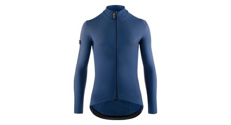 assos gt spring fall c2 blue men s long sleeve jersey