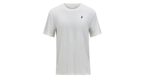 maillot de manga corta polartec delta blanco de peak performance