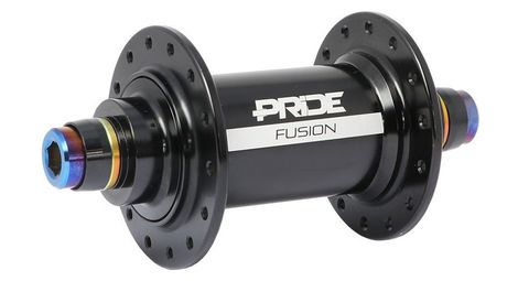 Moyeu avant pride fusion 28h noir 10mm