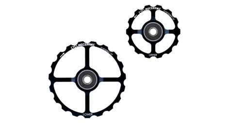 cyclingceramic oversized pulley wheels 14 19t black