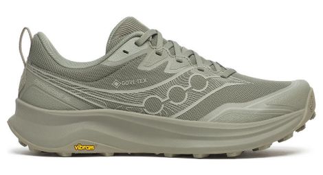Chaussures Trail Saucony Peregrine 16 GTX Kaki Homme