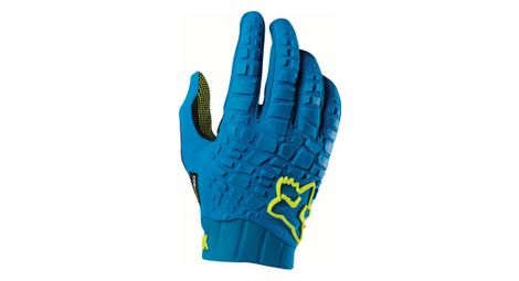 Gants longs fox sidewinder bleu