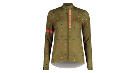 Veste femme maloja toadstoolm moss dots kaki