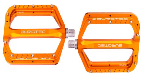 Burgtec Penthouse MK5 Flachpedale Eisen Bro Orange