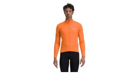 Santini guard nimbus orange long sleeve jacket