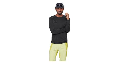 Maglietta a maniche lunghe Mammut Ducan FL nera da uomo