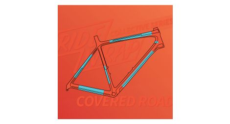 Kit de protection cadre ridewrap covered protection hardtail mtb brilliant clair
