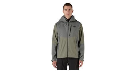 Patagonia chaqueta  p  strong  granite c  strong   p rest rain verde hombre