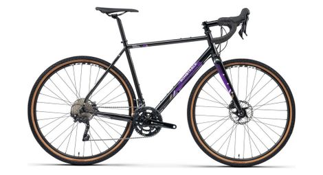 Bicicleta gravel bombtrack hook shimano grx 10v 700 mm negro / morado