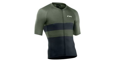Maillot manches courtes northwave blade air vert noir