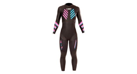 Combinaison triathlon mako femme naiad 3 0 bleu rose