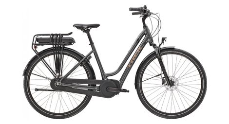Velo de ville electrique trek district 1 midstep shimano nexus 7v 500 wh 700 mm gris lithium 2023