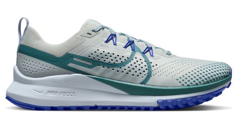 Nike react pegasus trail 4 green blue running shoes