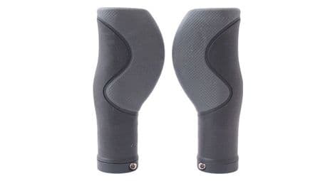 Marwi grips ergo 3-composants noir 128/128mm - 2-faces ouvertes