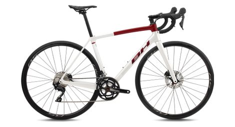 Velo de route bh sl1 2 5 shimano 105 12v 700 mm blanc rouge