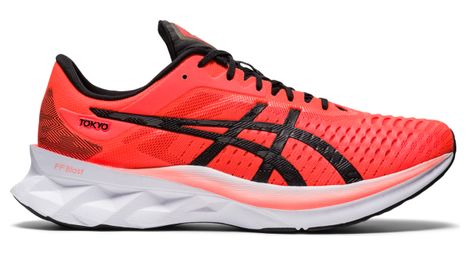 Chaussures de running asics novablast tokyo rouge noir