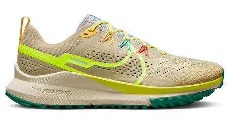Chaussures de Trail Running Nike React Pegasus Trail 4 Jaune