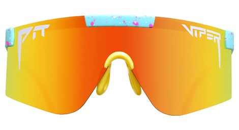 Pit viper the playmate polarized 2000s sunglasses blue/orange polarized