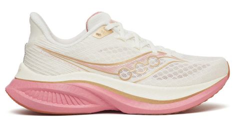 Zapatillas de running Saucony Endorphin Speed 5 Blanco/Rosa Mujer