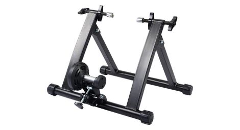 Entraineur turbo pour velo entraineur turbo noir en acier avec accessoires d installer