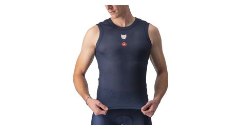 Maillot de corps sans manches castelli pro mesh soudal quick step 2023 bleu