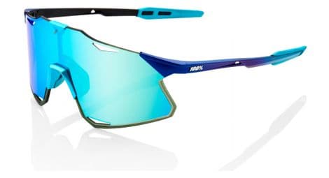 100% gafas de sol hypercraft azules - lentes de espejo azul