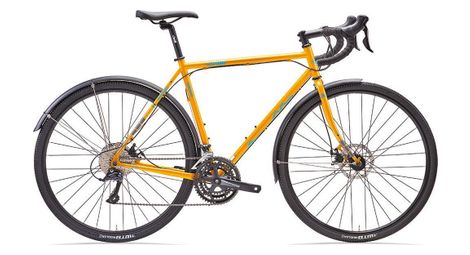 Cinelli HOBOOTLEG EASY TRAVEL SORA Vélo de randonnée jaune